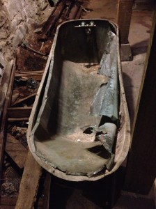 Left behind after the rebuild.