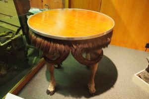 Home Delivery Table. Awesome!