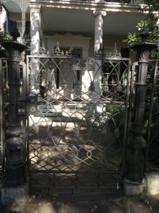 Anne Rice's front gate. So?