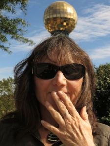 The Sun Sphere at Knoxville from the 1982 Word Fair.