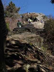 The Last few metres to the top