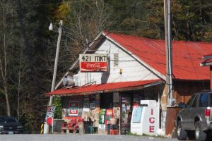 One of the local stores still trading