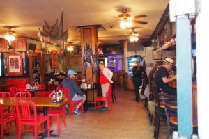 The guys in the bar at nine thirty this morning are also getting ready.